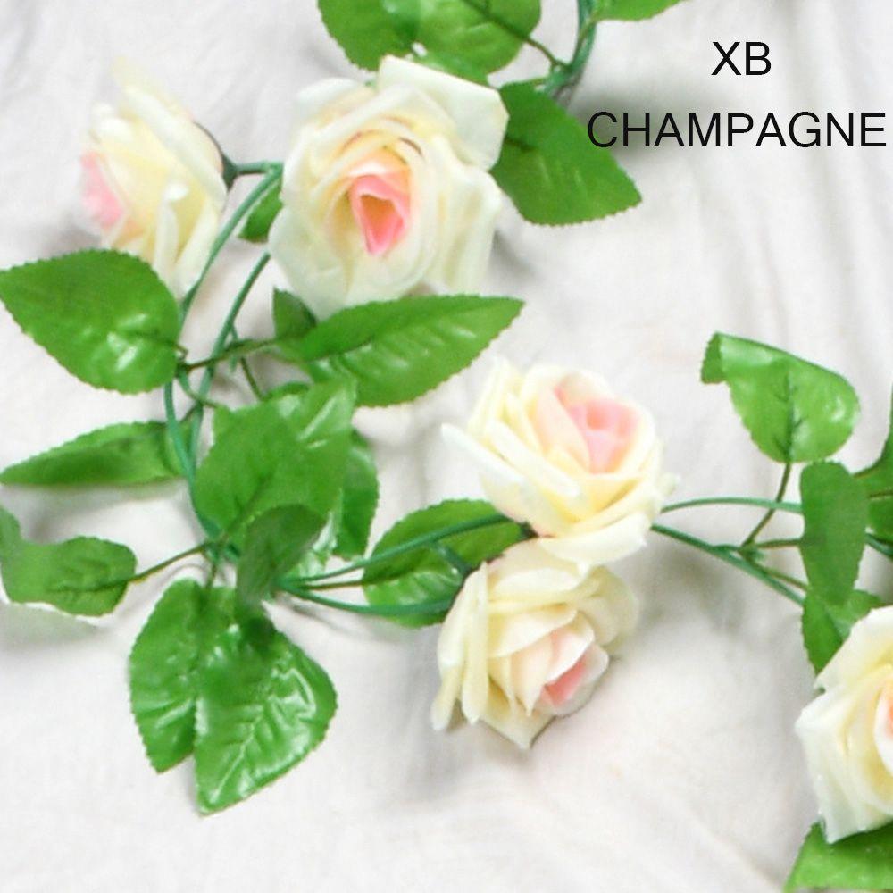 Гирлянда Декор для вечеринки Искусственные украшения Зеленые листья Искусственный цветок Виноградная лоза Сухоцветы Роза