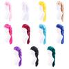 Women Long Oversized Elastic Satin Bonnet Sleeping Cap With Ribbon Breathable Sleeping Cap Turban Sleep Headwear Bandanas