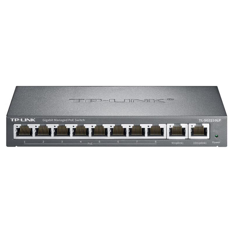 TP-Link TL-SG2210LP 10-Port Gigabit Managed PoE Switch