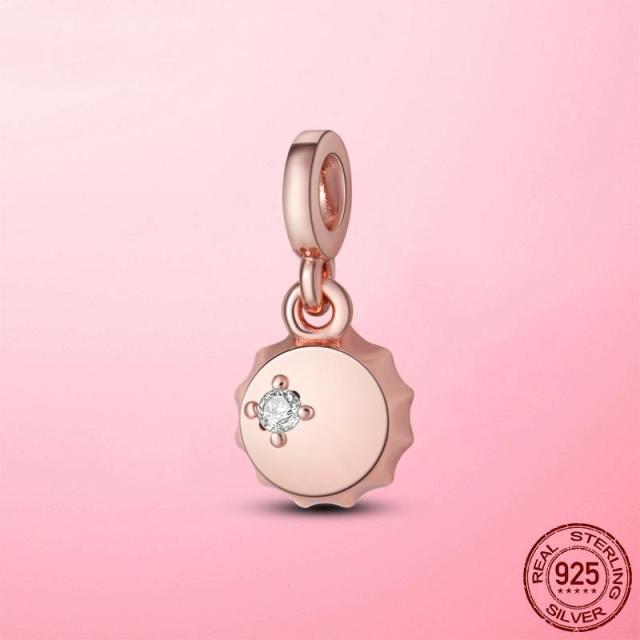 Sale Me Pendant 925 Sterling Silver Love Four-Leaf Clover Dangle Charm Beads Fit Me Bracelet Jewelry Gift