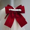 Elegant Velvet Bow Hair Clip Ribbon Bowknot Ponytail Barrette Hair Pin Women Girls Wedding Party Hair Accessories