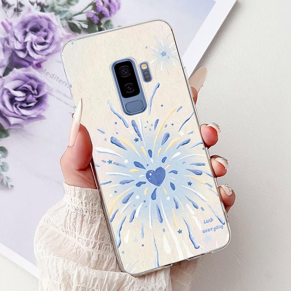 Чехол для Samsung Galaxy S9 SM-G960F Милый Кот Расписной Чехол Мягкий Тонкий Чехол для Телефона Для Samsung S9 Plus S 9 Galaxy S9+ SM-G965F Сумки