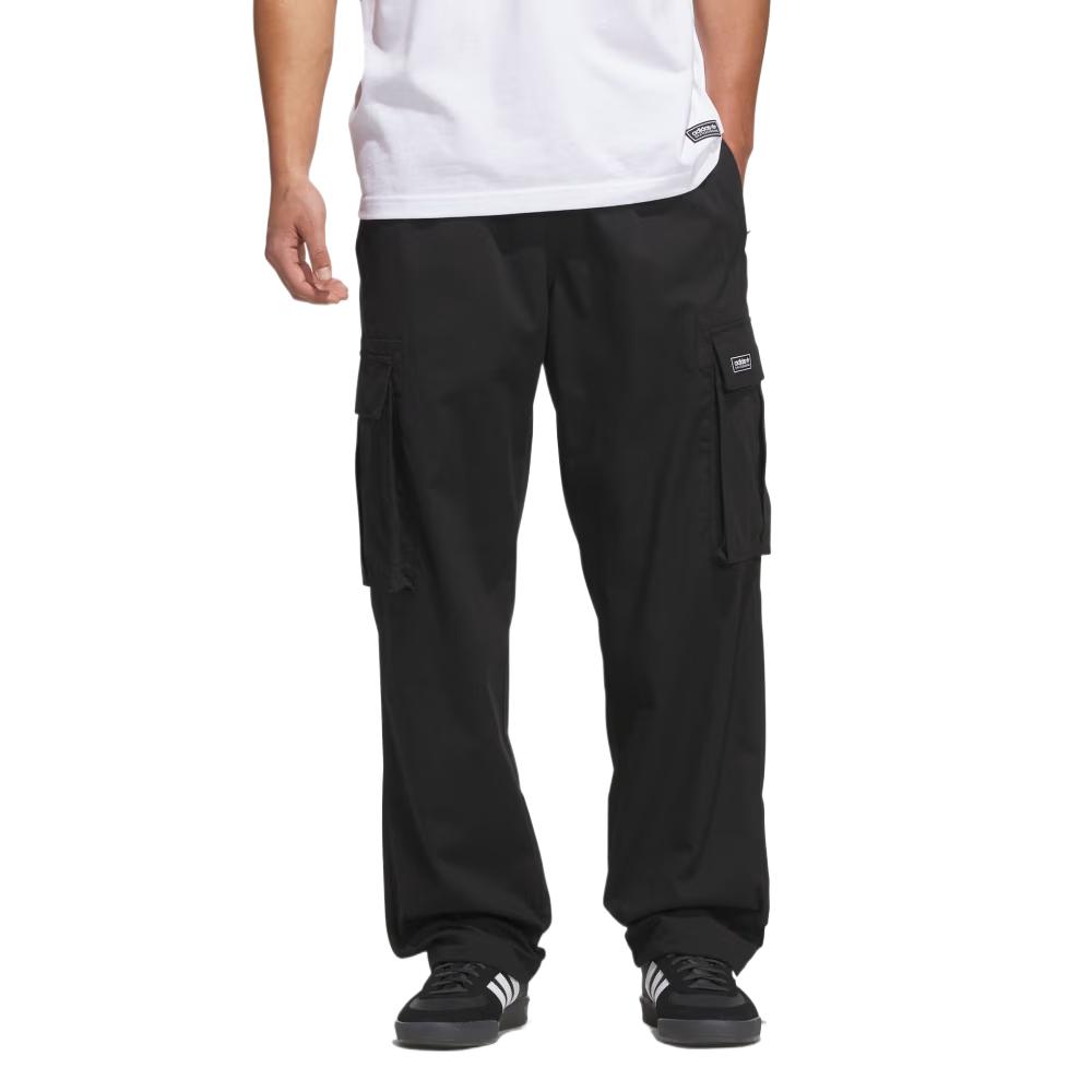 Men's Pants Adidas Originals Skateboarding Cargo Pants Unisex Black Moderate Straight Fit Pants