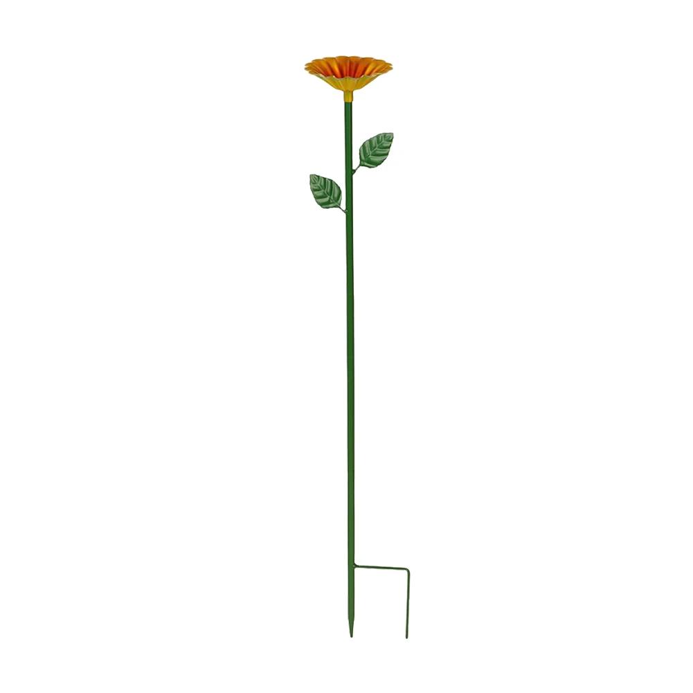 Bee Watering Station Metal Bee Water Feeder Multi-Function Butterfly Bath Bowl Standing Bee Feeder for Garden Yard Decor