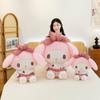Плюшевая кукла «Клубничная мелодия» - Милая спящая обнимашка для девочек - Плюшевый кролик, подарок на день рождения