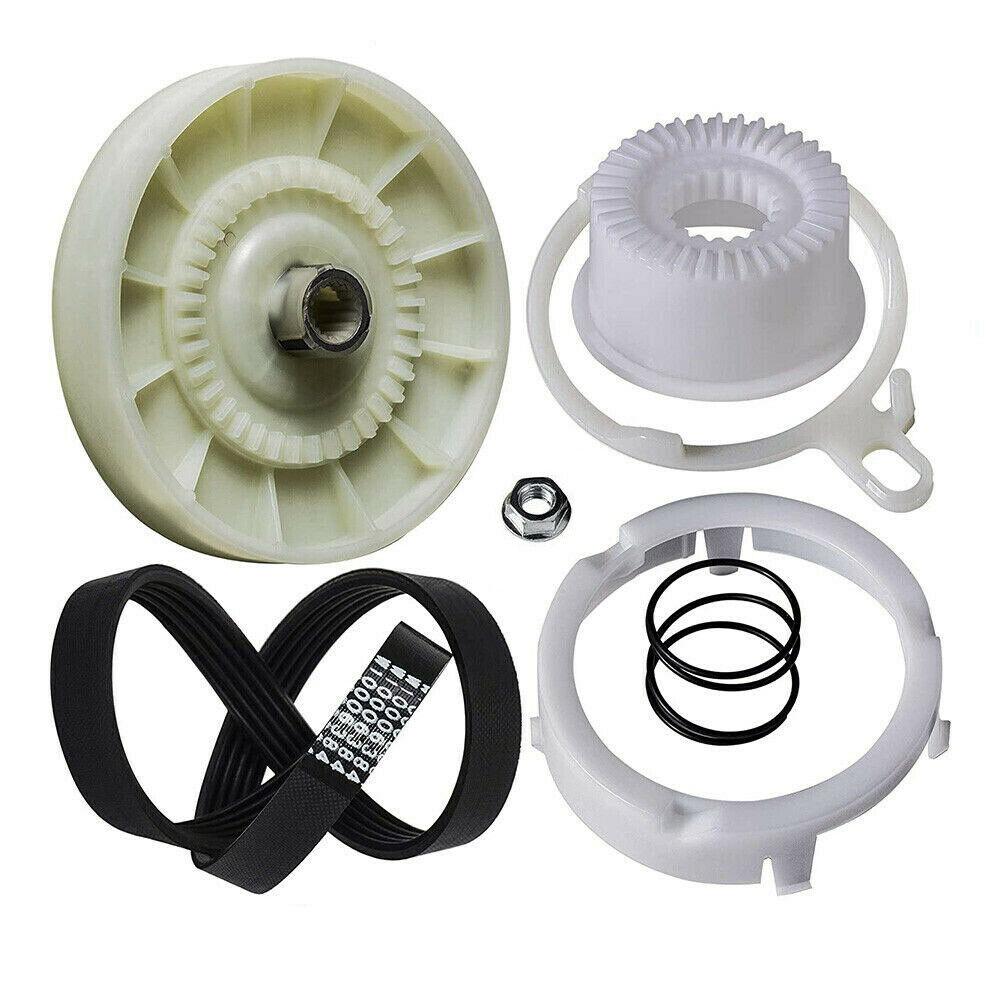 Комплект шкива сцепления стиральной машины W10721967 Замены приводного ремня стиральной машины