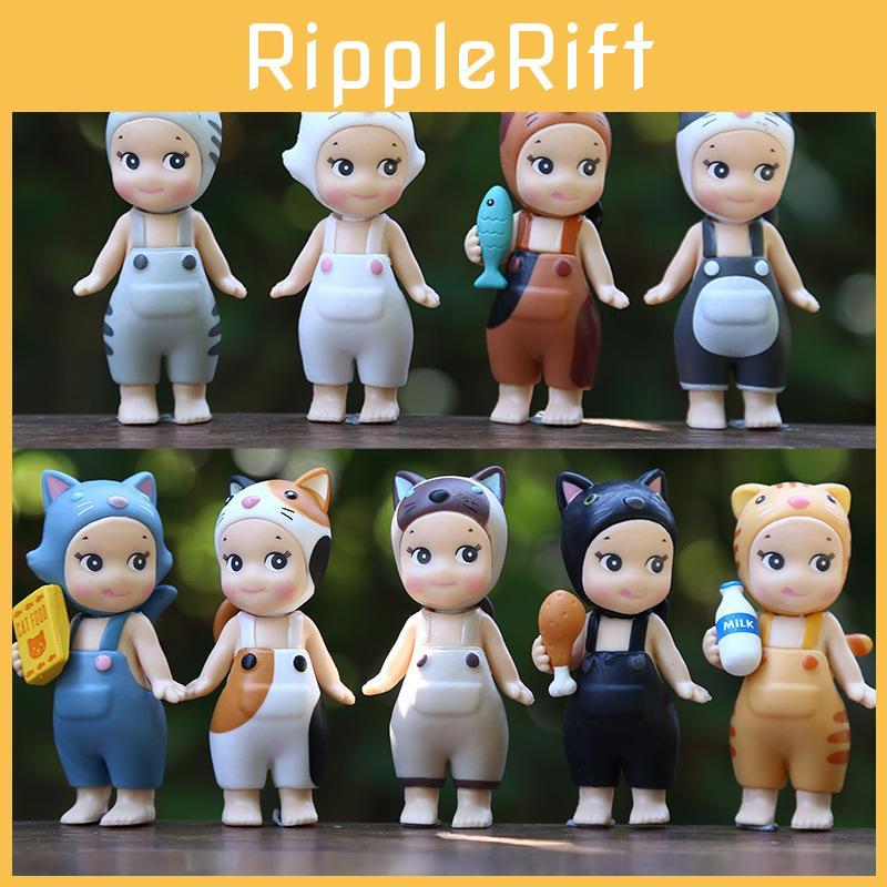 Мультяшный ангел Сонни фигурка кукла в стиле кошки украшение для рабочего стола коллекционные подарки