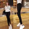 2023 Korean Women’s Velvet Slim-Fit Nine-Point Warm Leggings for Autumn & Winter