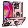 Ударопрочный Бампер Броня Противоударный Чехол Для Xiaomi Redmi Note 13 12 11 10 Pro Plus 11S 11T 10T 10C 10S 5G Магнитное Металлическое Кольцо Чехол