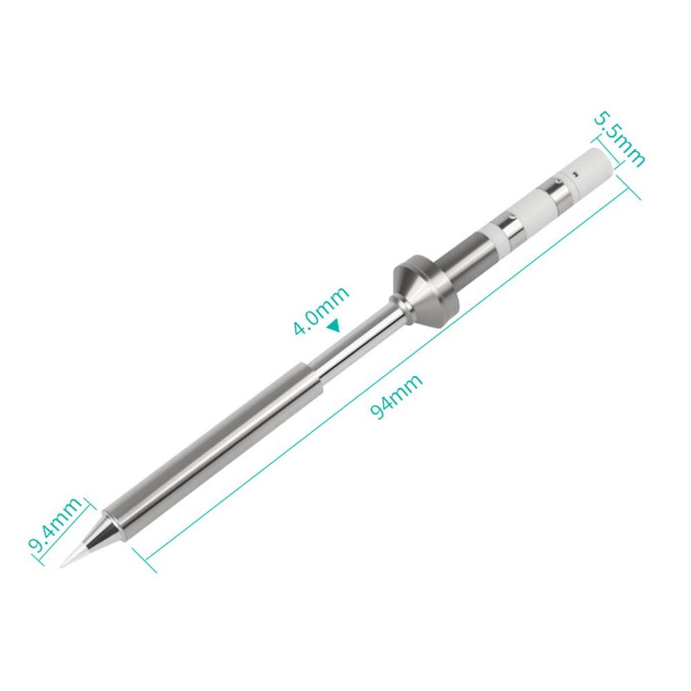 Мини-паяльник 70 Вт, жало для паяльника, никелированное, универсальный микропаяльник, медный сердечник, сварочный инструмент, аксессуары для пайки