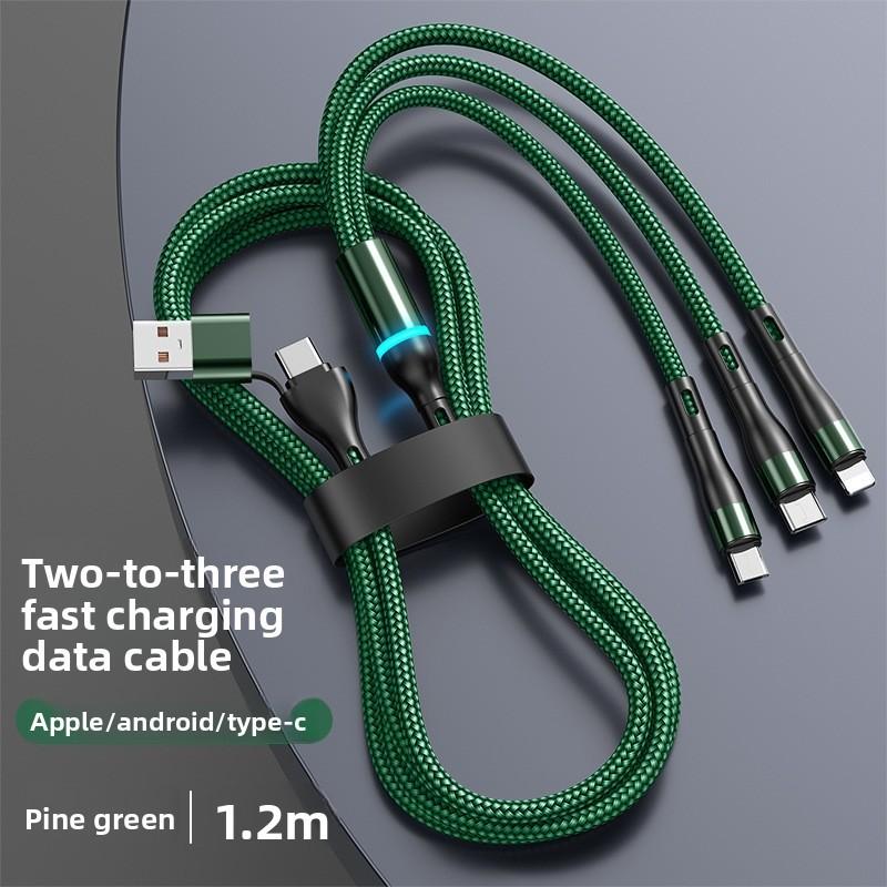 Зарядный кабель USB-C с быстрой зарядкой для устройств Android, Apple, Huawei, 100 Вт Power Delivery