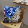 Чехлы на подушки Detroit Become Human Мультяшные Декоративные для дивана Домашние Двусторонние Короткий плюш Милые Чехлы на подушки