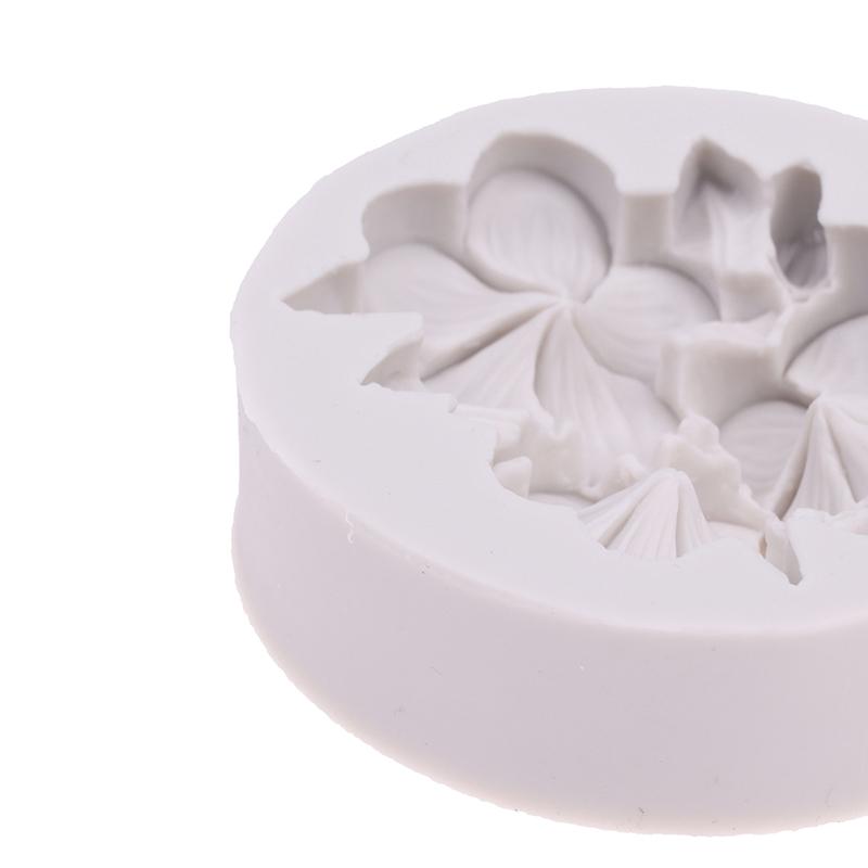 Силиконовая форма в форме цветка Diy Gardenia Plumeria Rubra Форма для мыла и помадки для торта