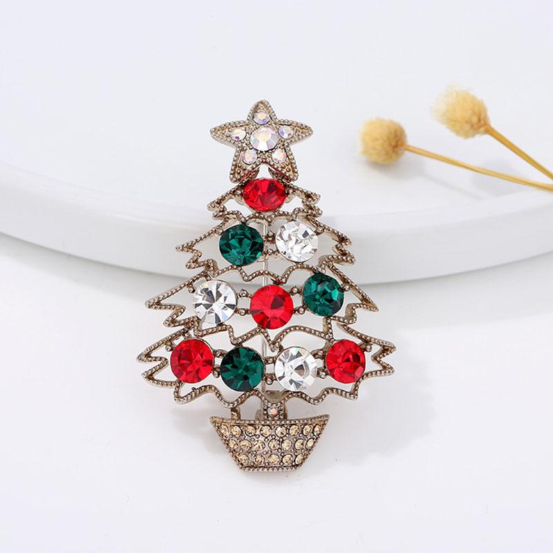 1PC Snowman Christmas Brooch Pin Collar Pin Lapel Pin Fashion Jewelry Christmas Gift