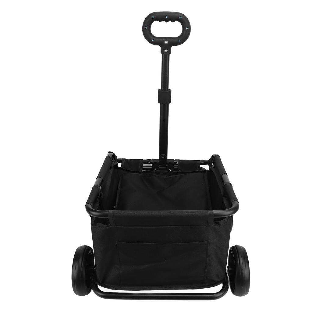 Коляска для собак Углеродистая сталь 15,43 Грузоподъемность Легкая Складная Переноска для животных на колесах Дорожная тележка для питомцев