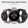 Спортивный ремешок для Google Pixel Watch 3/4 45 мм Браслет Ремешок Аксессуары Нейлоновый Сменный Ремешок для Pixel Watch1/2/3 41 мм