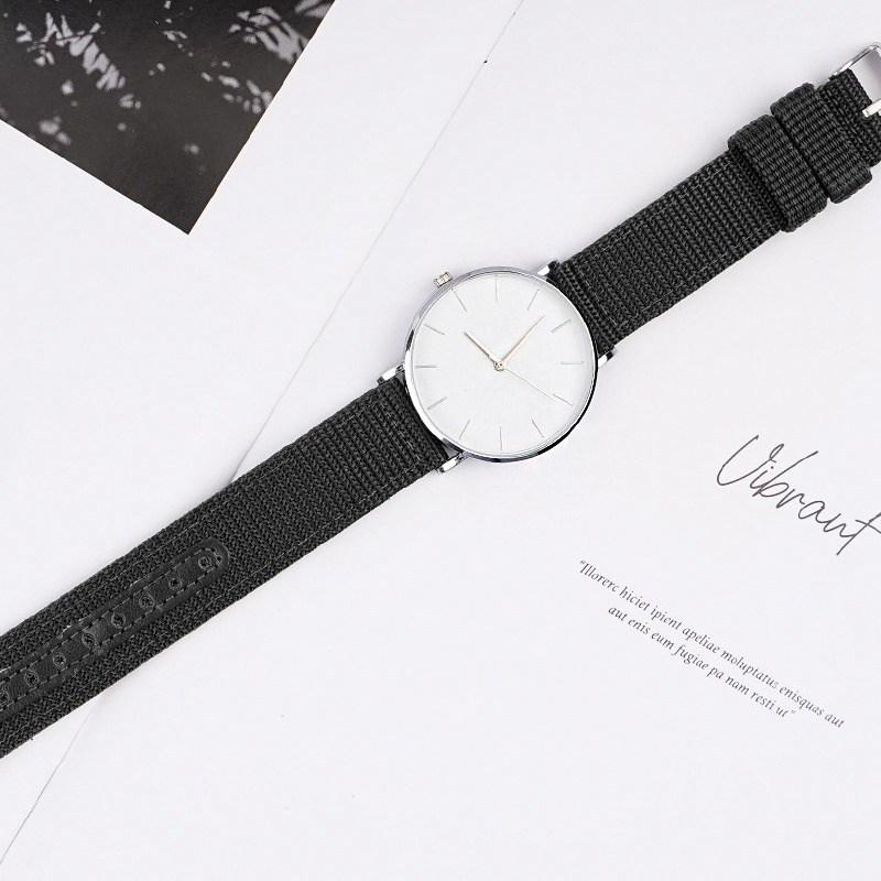 Nylon Canvas Strap Thickening Waterproof Watchband Watch Accessories