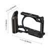 For Nikon ZR PULUZ Wood Handle Metal Camera Cage Expansion Frame (Black)