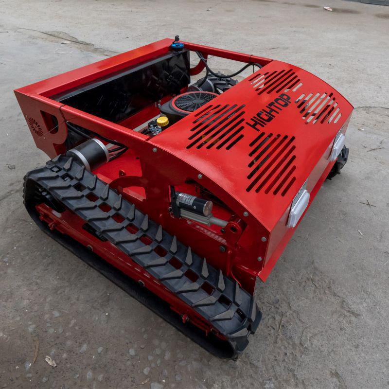 Compact Remote-Controlled Intelligent Lawn & Weed Mower for Fields and Grasslands