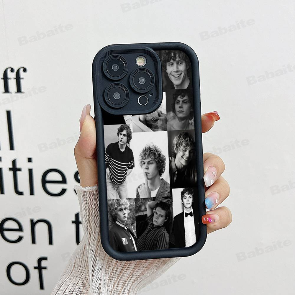 American Actor Evan Peters Phone Case For IPhone 17 16 15 14 13 12 11 Pro Max Plus Silicone Shockproof Case
