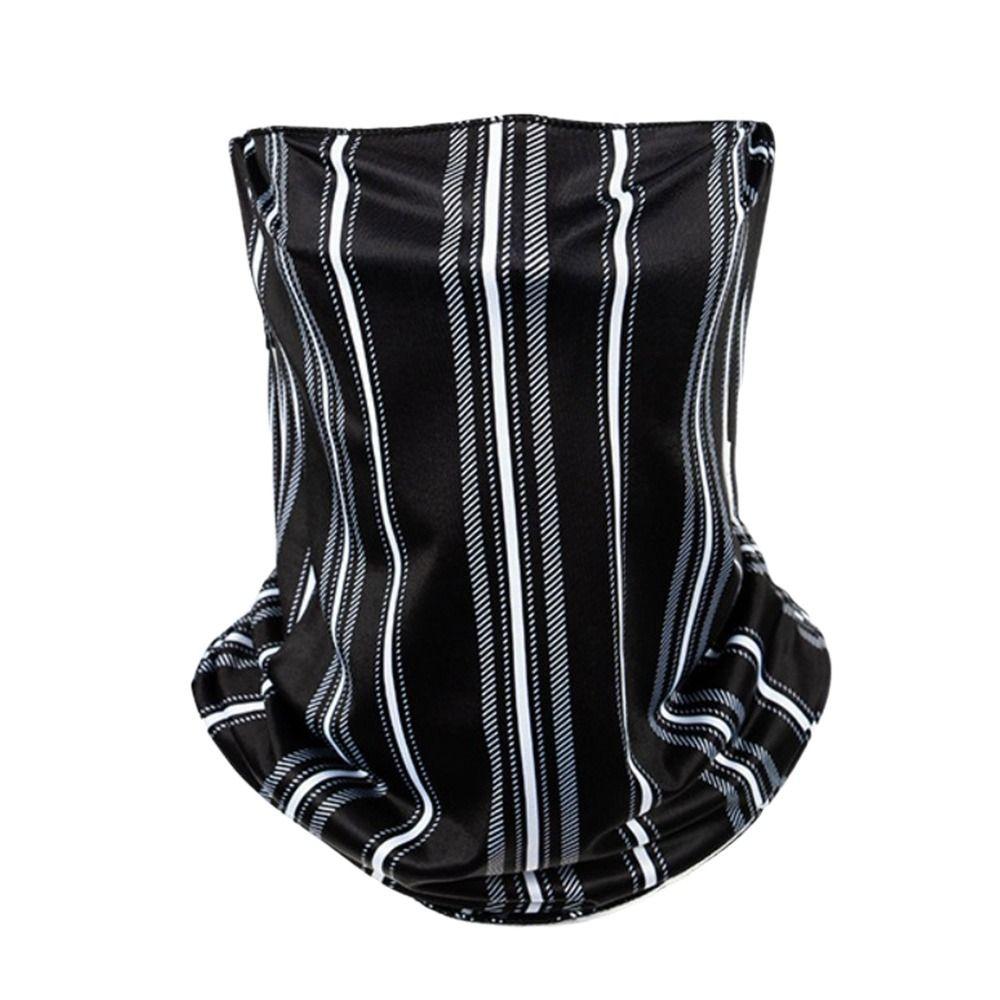 Дышащий прохладный шарф для лица эластичный шарф-балаклава для лица шелковая бандана лето