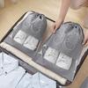 1PC Shoe Storage Bag With Thickened Travel Organizer Non-Woven Fabric Clothing Hanging