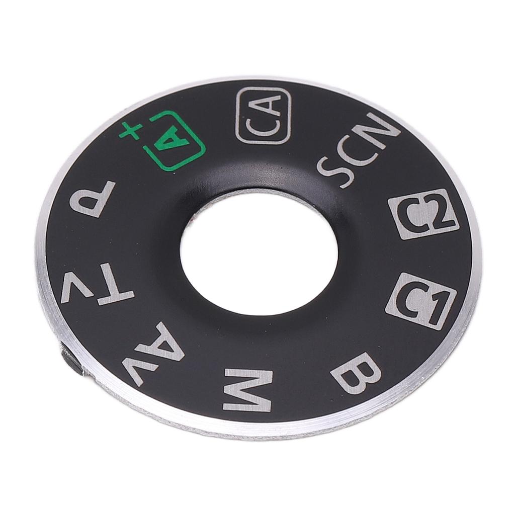 Camera Function Dial Cover Plate Mode Interface with Film Repair Accessory for 6D