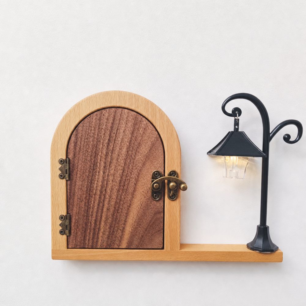 No-Drill Wood Outlet Cover Handmade Light Switch Cover Decorative Wall Outlet Protector Home Decor