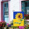 1/2/3Pcs Sunflower Flag 12" X 18" Patriotic Ukrainian National Flag Double