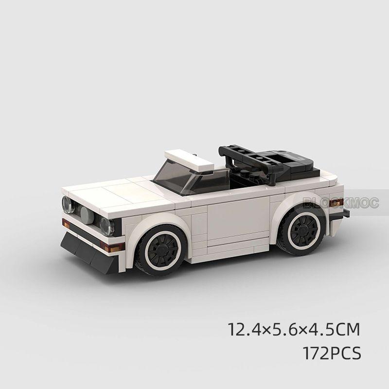 MOC MK1 T1 Кабриолет Универсал Спортивный Автомобиль Внедорожник Автомобиль Строительные Блоки Кирпич Гонки Креативный Суперкар Детские Игрушки Подарок