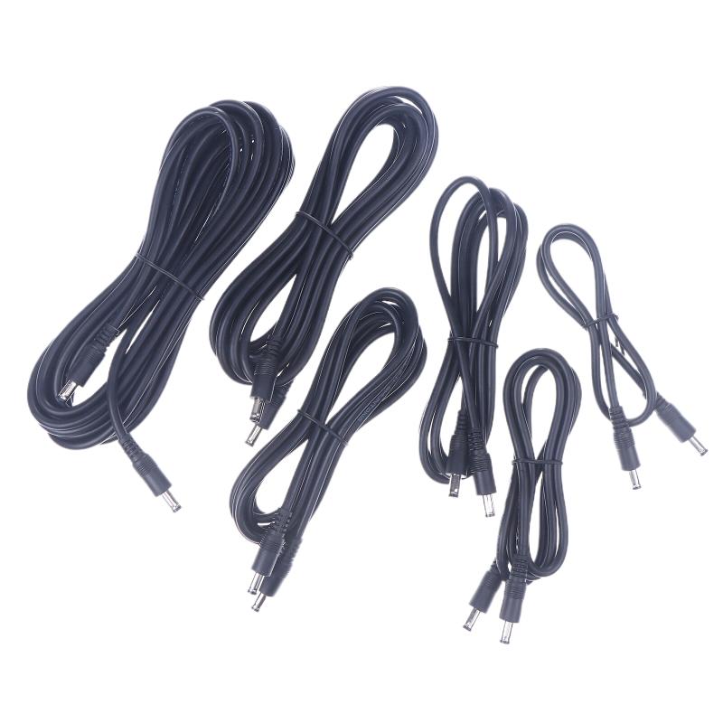 Кабель-провод Dc5521 To Dc5521 18Awg Dc5.5Мм X 2.1Мм Штекер-папа К Штекеру-папе Провод Адаптера Питания Для Светодиодной Подсветки Динамика J60A