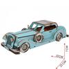 Деревянная 3D-головоломка Dirles 'Старинный автомобиль': Ретро-модель DIY Образовательная игрушка Украшение
