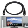 3/1.5/1/0.5м S-video Кабель Папа-Мама 10-контактный Mini DIN Компьютерный Разъем ТВ Кабель Для Проектора Видеомагнитофона DVD Никелированный