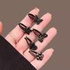 Высококачественная заколка для волос со стразами Бант Сломанная заколка Челка Зажим-утка Головной убор
