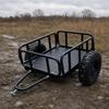 Прочный утилитарный прицеп для квадроцикла для обслуживания территории