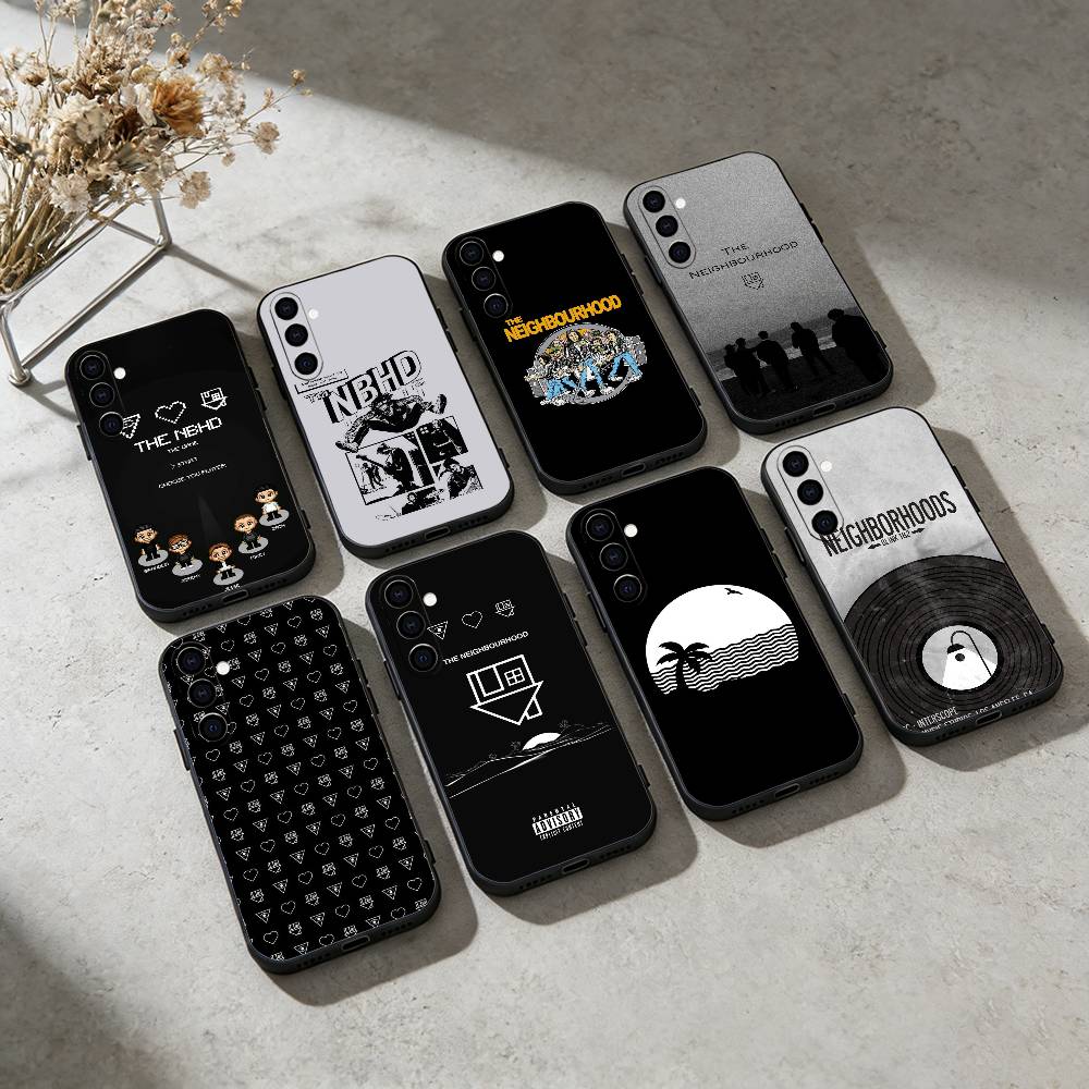 Группа NBHD The Neighbourhood Чехол для телефона Samsung GalaxyA13,21s,22,31,32,52,53,71,72,73, Мягкий черный чехол