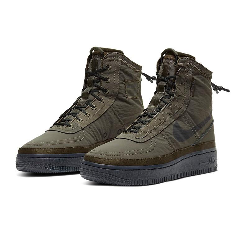 (WMNS) Nike Air Force 1 High Shell 'Cargo Khaki' Женские BQ6096-301