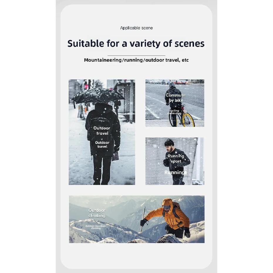 Unisex Touchscreen Waterproof Cold Proof Outdoor Gloves for Men Man Hiking Cycling Fishing Sports Winter Thermal Moto gear Glove