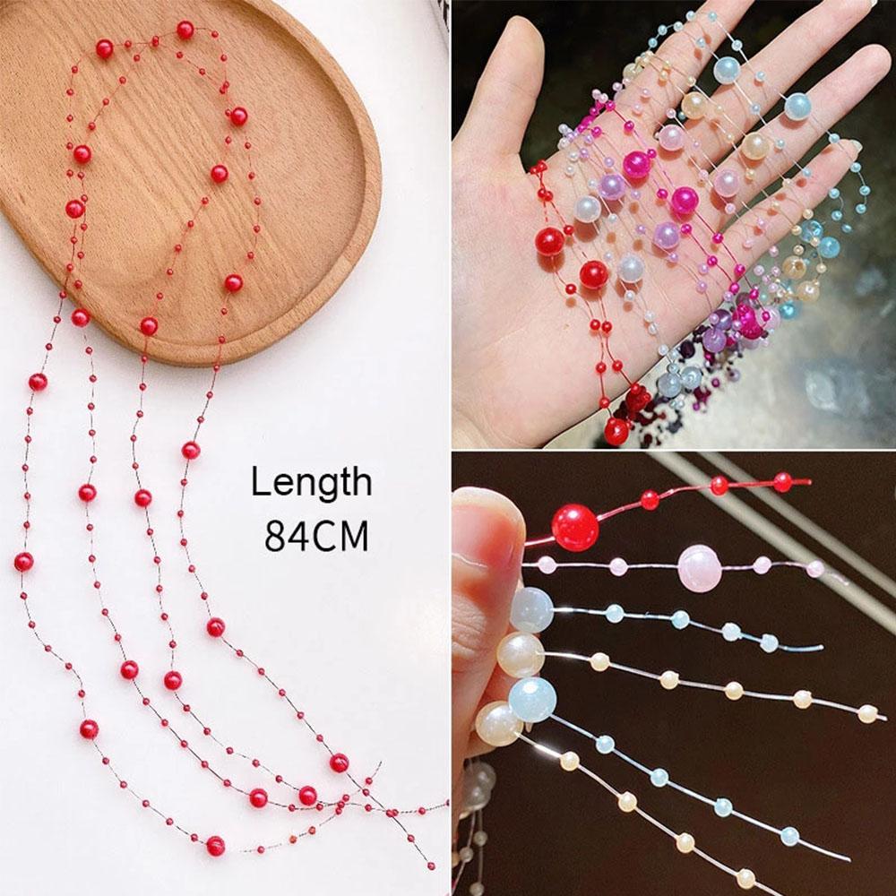 2 шт., резинки для волос с жемчугом и принцессой, DIY плетеная веревка для волос, цепочка для волос, держатель для хвоста