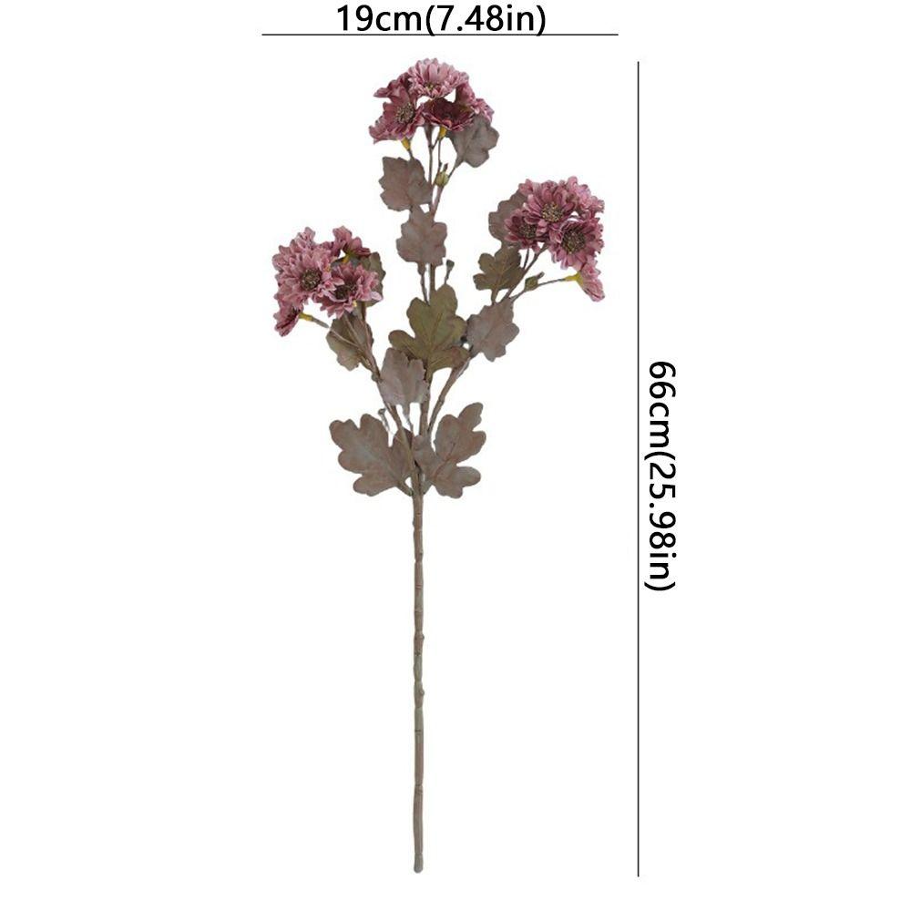 Lifelike Fake Chamomile Flowers Eco-Friendly Silk Flowers  Wedding Party Decoration