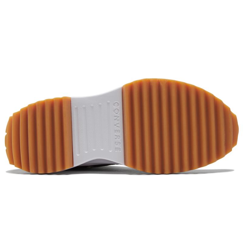 Converse Run Star Hike Heightened Platform High Top Canvas Shoes Unisex Army Green