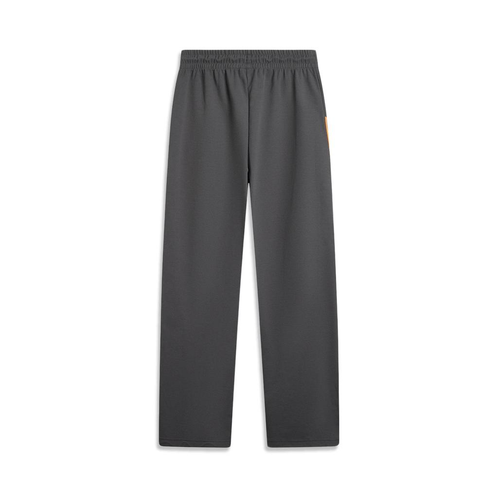 Li Ning Баскетбольная Серия Bad Five Полосатые Со средней посадкой На кулиске Дышащие Универсальные Прямые Повседневные Брюки Мужские низы AKLVA95-1