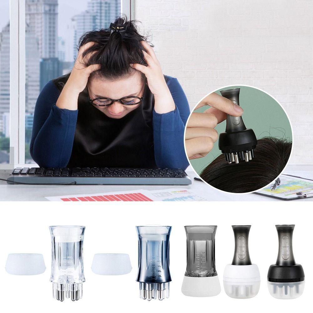 Для лечения кожи головы Жидкая расческа для эфирного масла Лечение волос Сыворотка для роста волос Нанесение масла