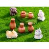 Cute Mini Resin Animal Figurines For Fairy Garden And Creative Landscaping