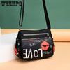 Waterproof Nylon Women's Bag Nylon Shoulder Bag Crossbody Bag Oxford Cloth Bag Fashionable Women's Bag