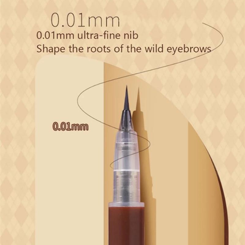Super Thin Head 0.01mm Liquid Water Eyebrow Pencil Easy To Color Waterproof Anti-sweat Wild Eyebrow Pencil Makeup Beauty Tools