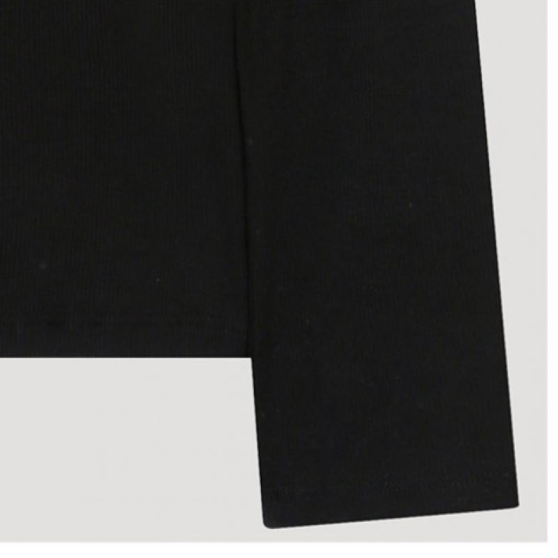  She S miss Slim Fit Футболка с ребристым воротником SSjTSo42510 Bk