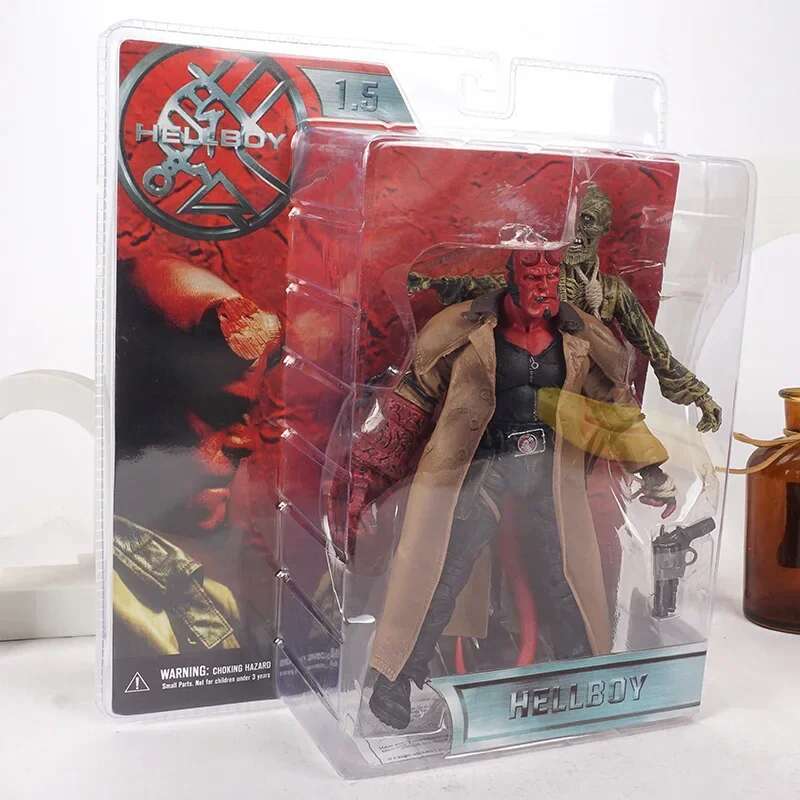 MEZCO Хеллбой Подвижная Фигурка Модель Игрушки Коллекция Кукла Подарок на День Рождения