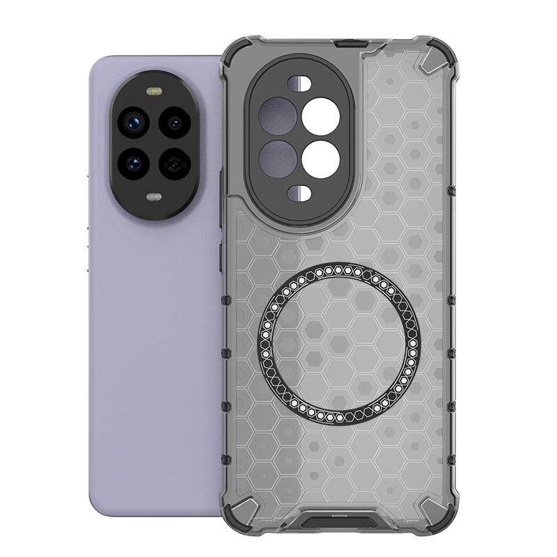 Для Huawei Nova 13 Pro Магнитное кольцо задняя крышка телефона чехол Magsafe кольцо беспроводной зарядки объектив защита противоударный чехол Funda