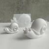 Crystal Epoxy Resin Mold Lovely Snail Animal Mold Silicone Molds Casting Mold Snail Making Plaster Mould For Home Decor Ornament